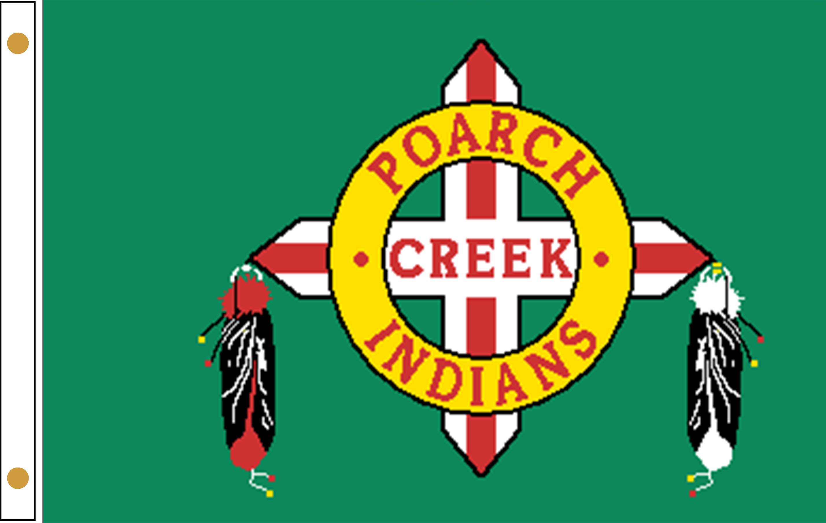 Poarch Band of Creek Indians Flags