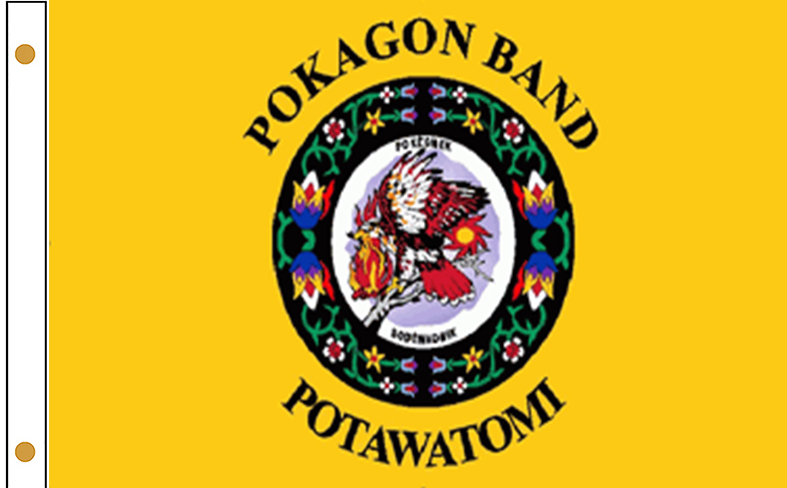 Pokagon Band of Potawatomi Flags