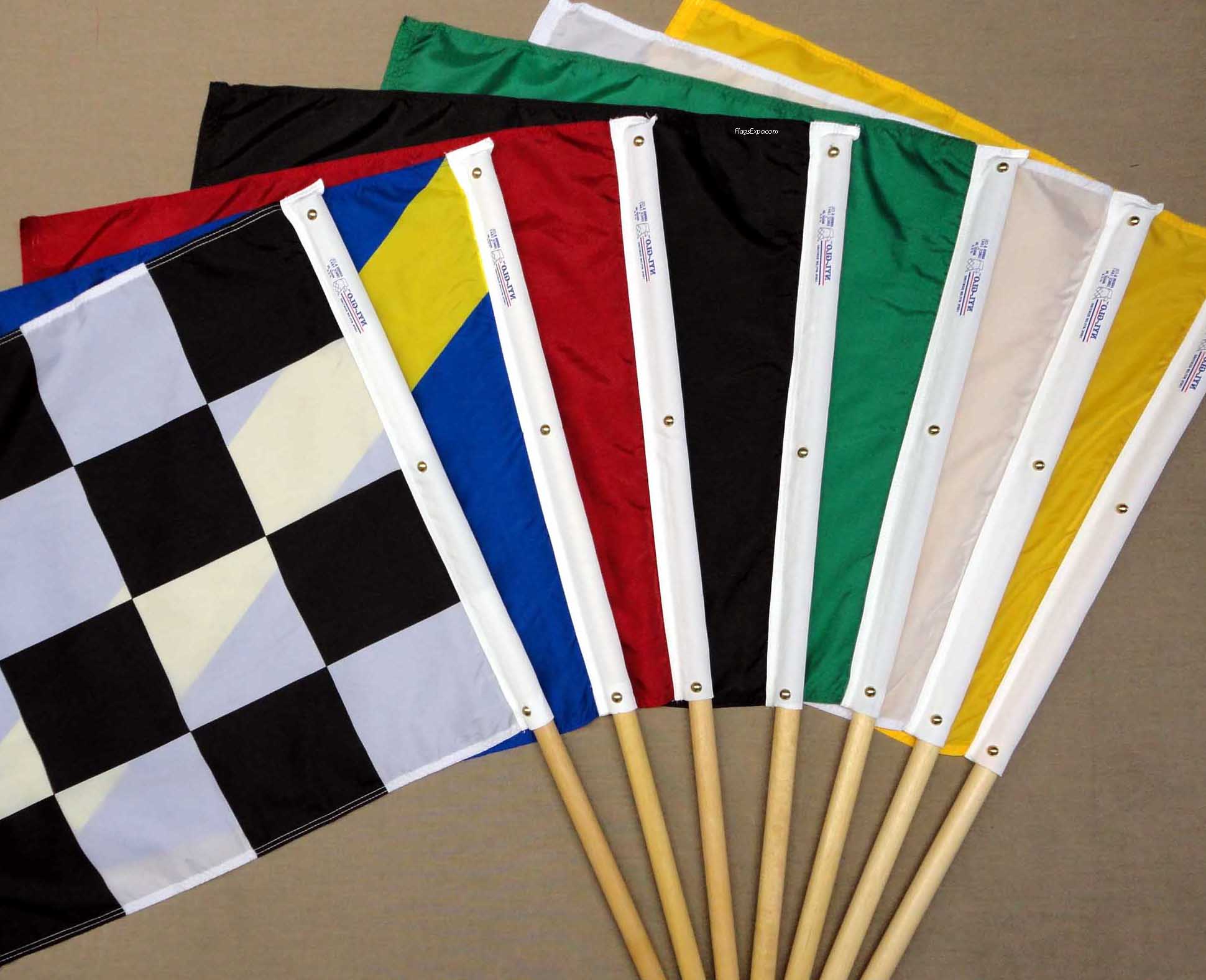 Auto Racing Flags Offical Racing Flags Set