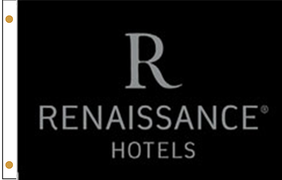 Renaissance Hotel Flags Black