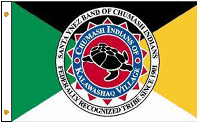 Santa Ynez Band of Chumash Indians flags