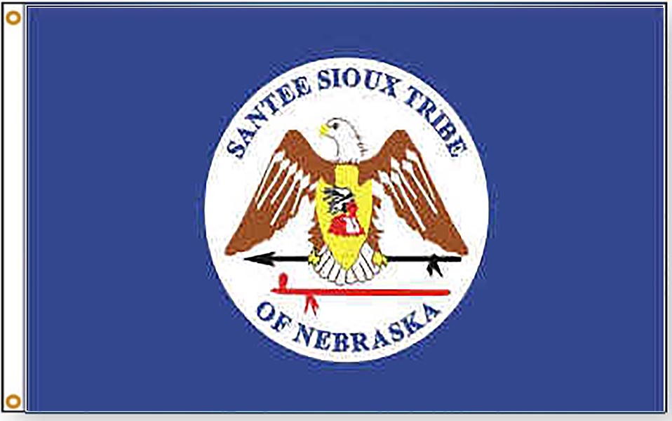 Santee Sioux Nation Flags