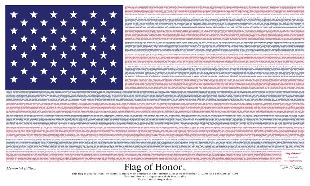 September 11 Flags of Honor