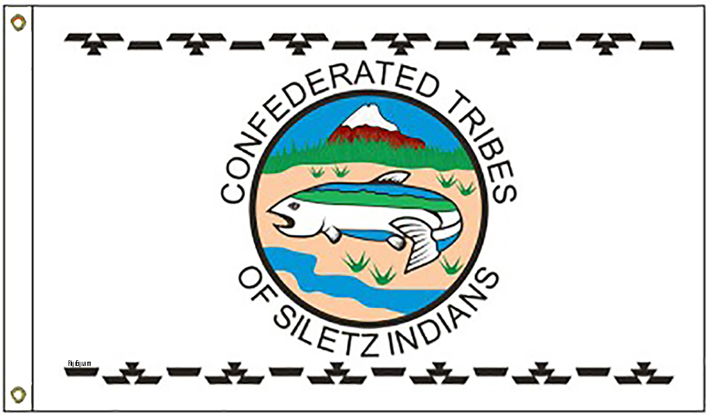 Siletz Native American Tribe Flags