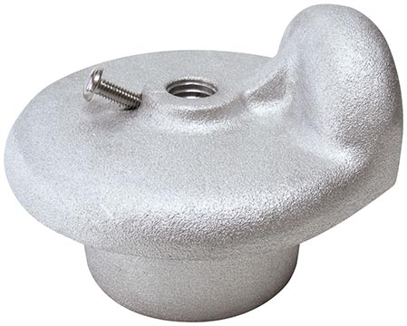 Single flagpole truck pulley at