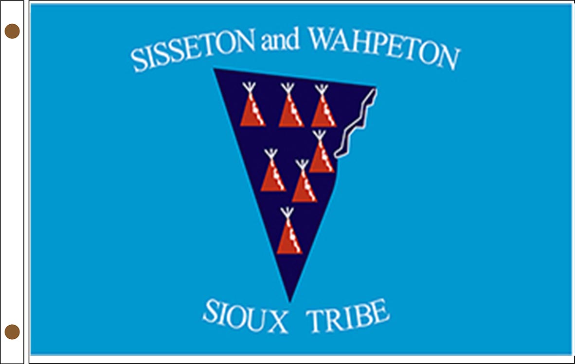 Sisseton Wahpeton Oyate Tribe Flags