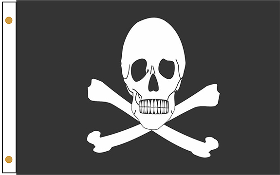 Skull and Bone Flags, Pirate Flags from FlagsExpo