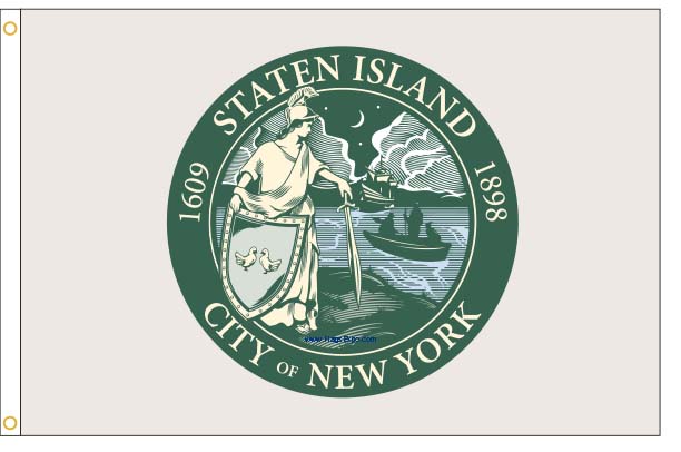 Staten Island NY Flags