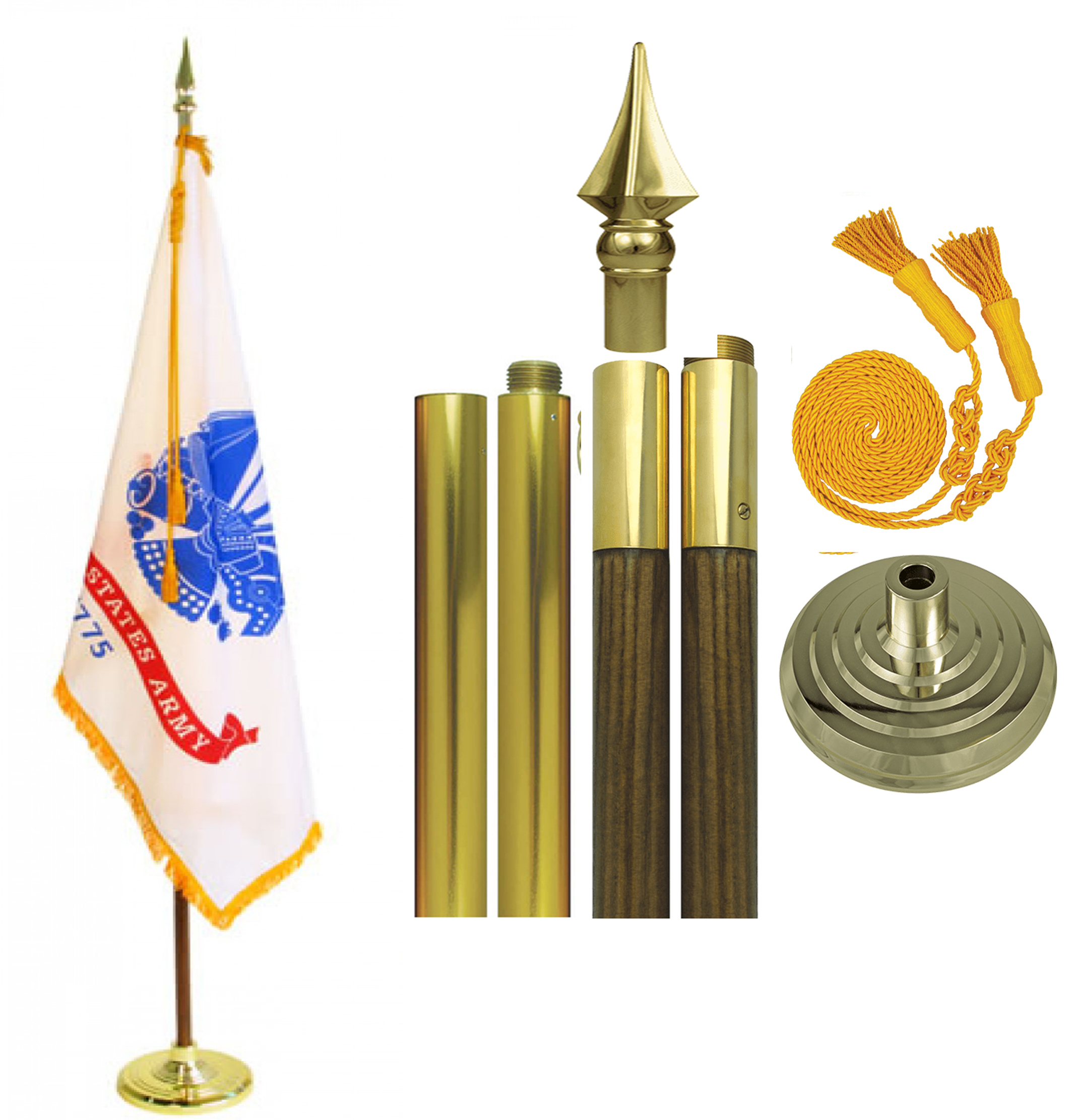 US Army Parade Flag Set