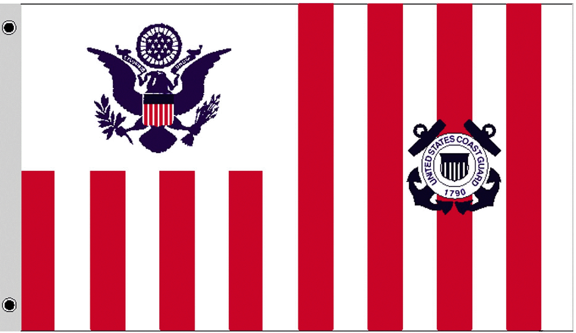 US Coast Guard Ensign Flags