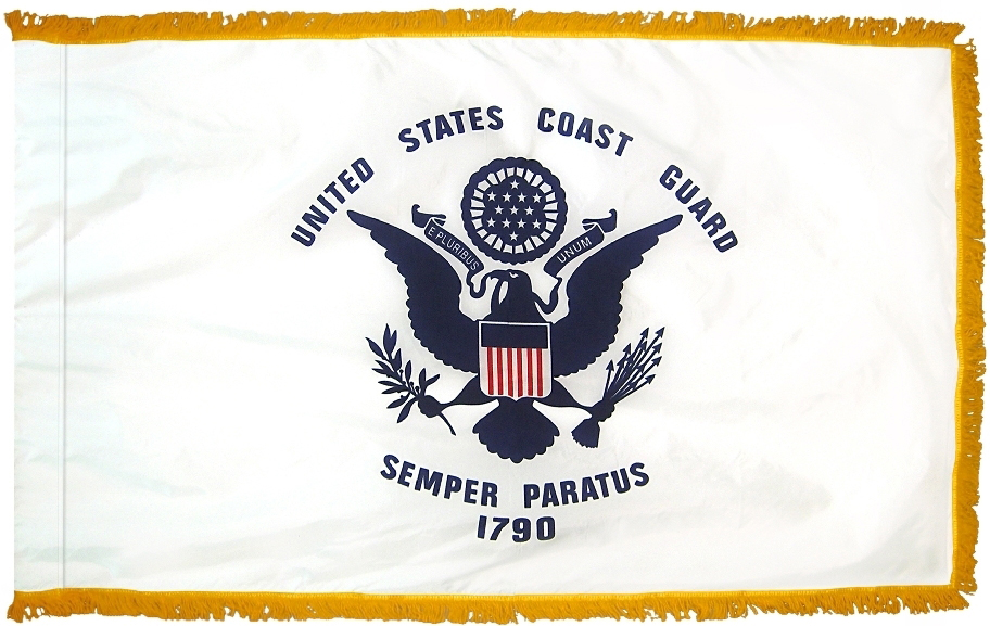 US Coast Guard Parade Flags