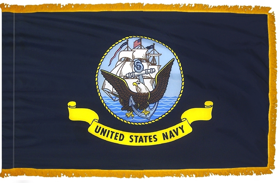 US Navy Indoor Flags