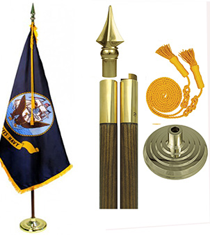 US Navy Parade Flag Set