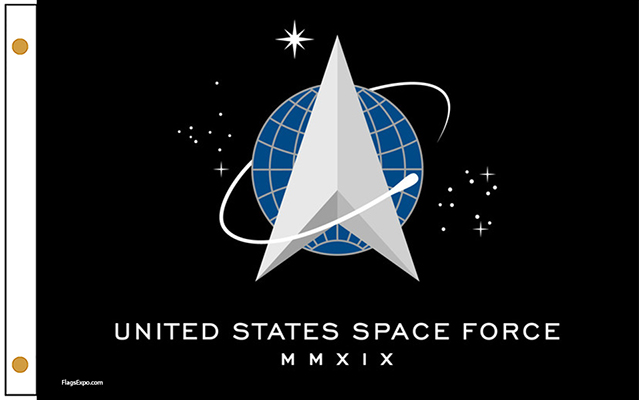 US Space Force Outdoor Flags