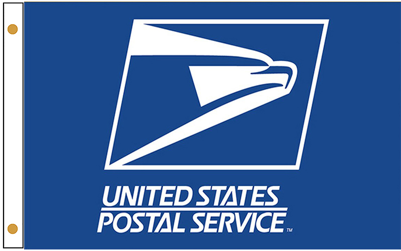 United States Postal Service Flags are made in USA from high quality