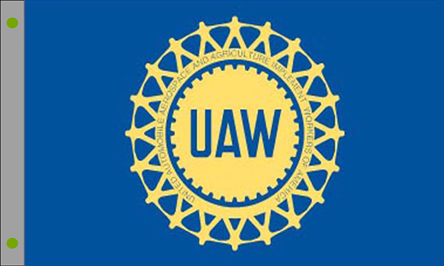 United Auto Workers Flags
