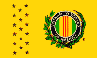 Vietman War Veterans Flags