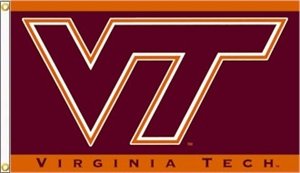 Virginia Tech Hokies Flags