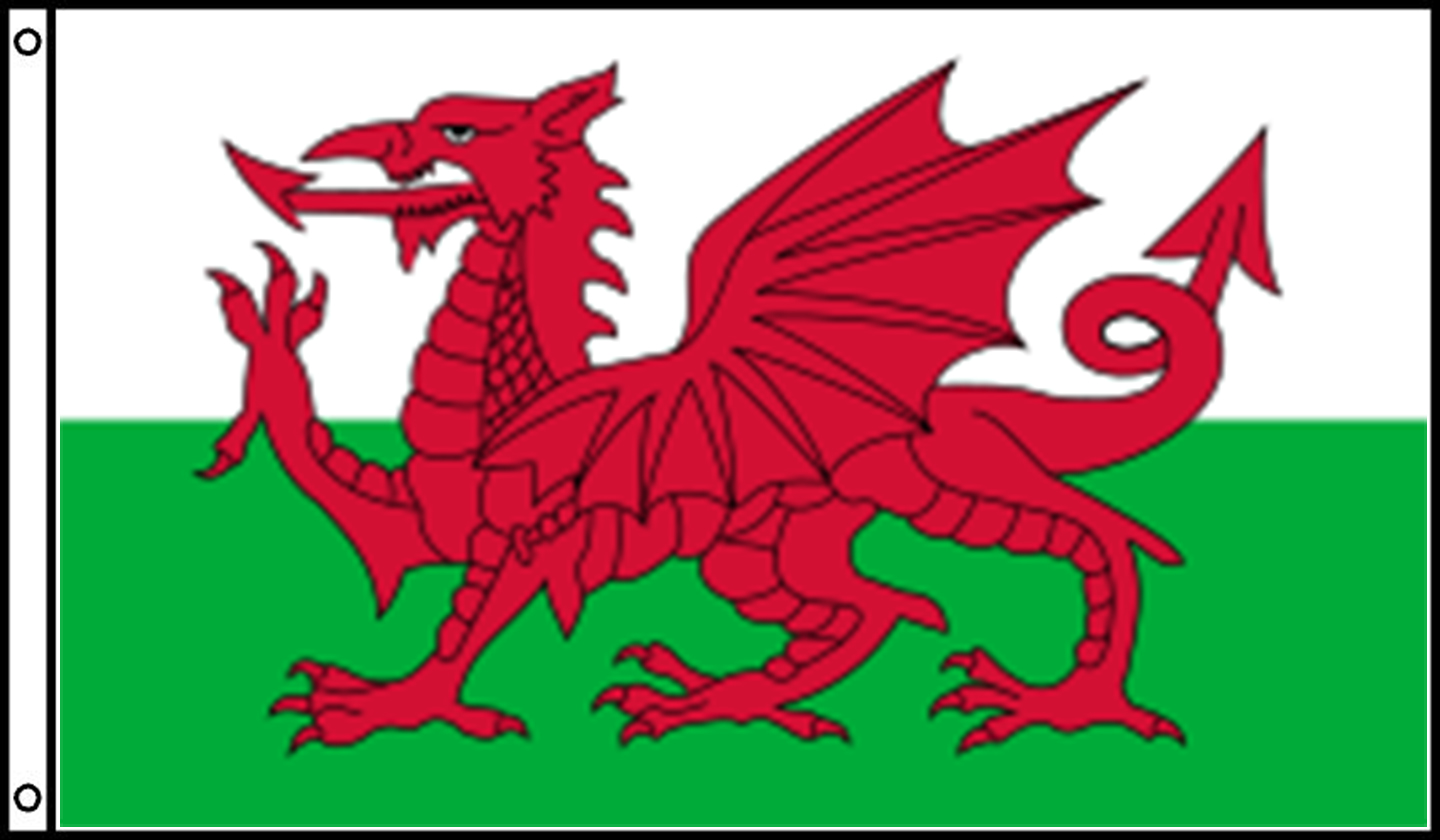 Wales Official Government Flags