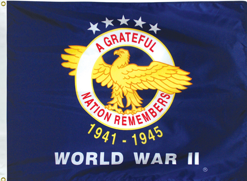 World War 2 Veterans Flags