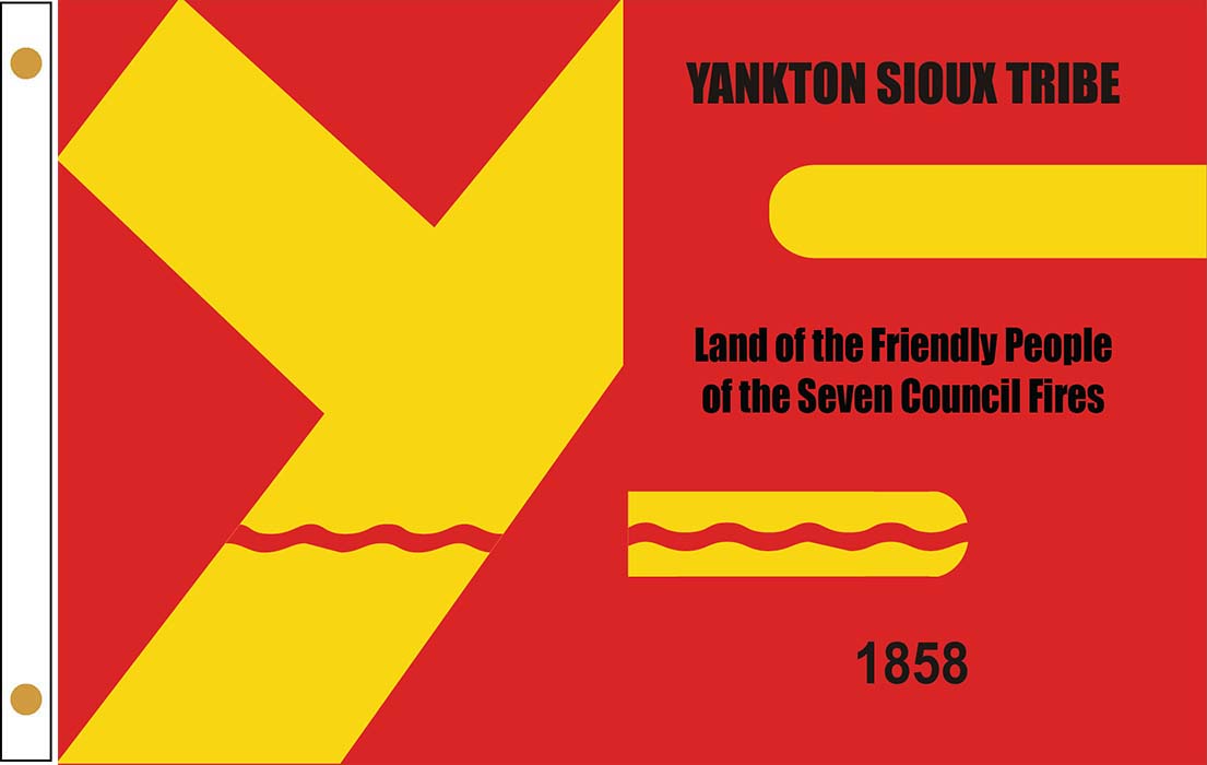 Yankton Sioux Tribe Flags