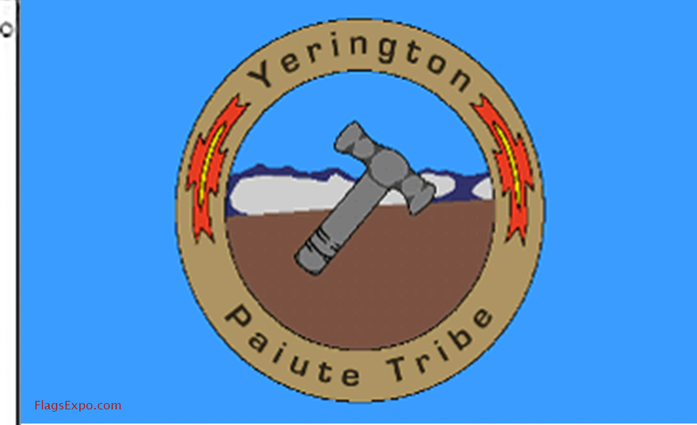 Yerington Paiute Tribe Flags are made from high quality fabric. Indoor