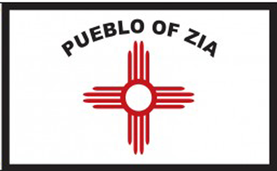 Zia Pueblo Tribe Flags